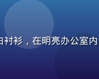 lulu首席产品官陈思远，穿着简约白衬衫，在明亮办公室内专注工作，展现lulu团队的专业气质